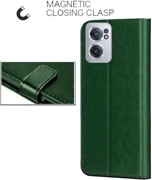 Green_Artificial_Leather_OnePlus_Nord_CE_2_Back_Cover