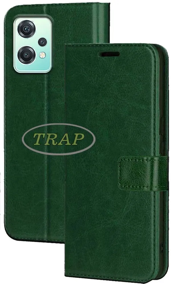 Green_Artificial_Leather_OnePlus_Nord_CE_2_Lite_5G_Back_Cover