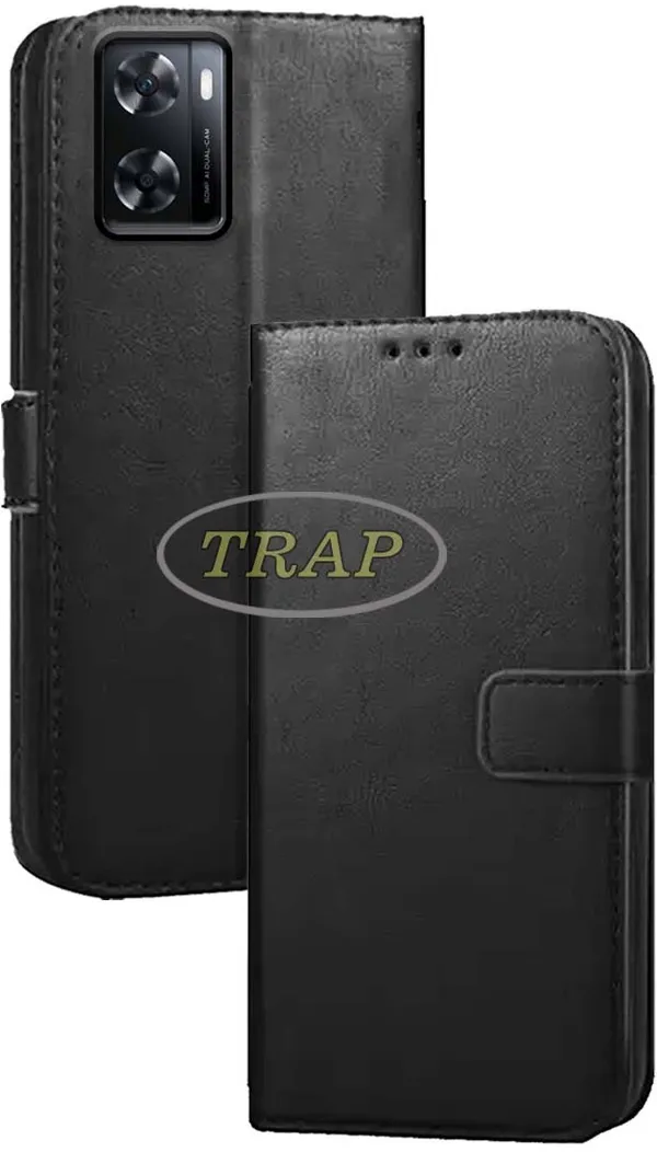 Black_Artificial_Leather_OnePlus_Nord_N20_SE_Back_Cover