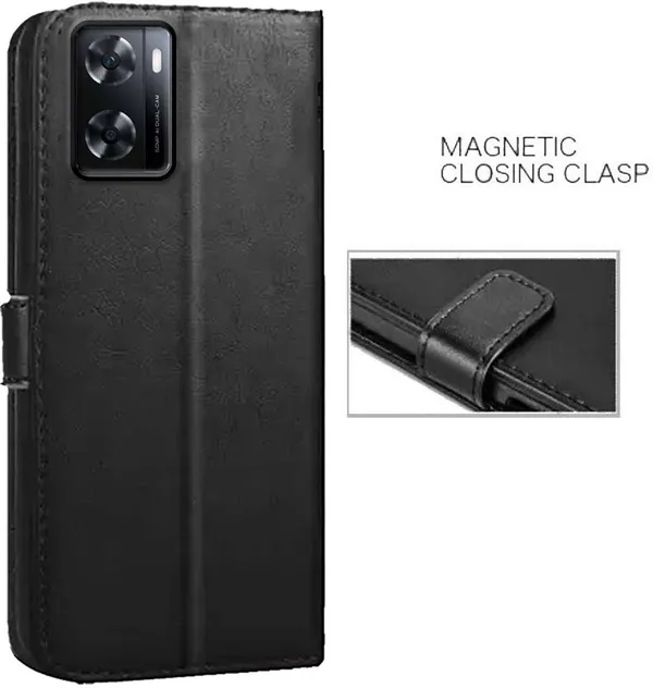 Black_Artificial_Leather_OnePlus_Nord_N20_SE_Back_Cover