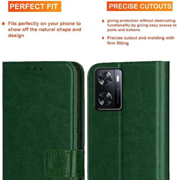 Green_Artificial_Leather_OnePlus_Nord_N20_SE_Back_Cover