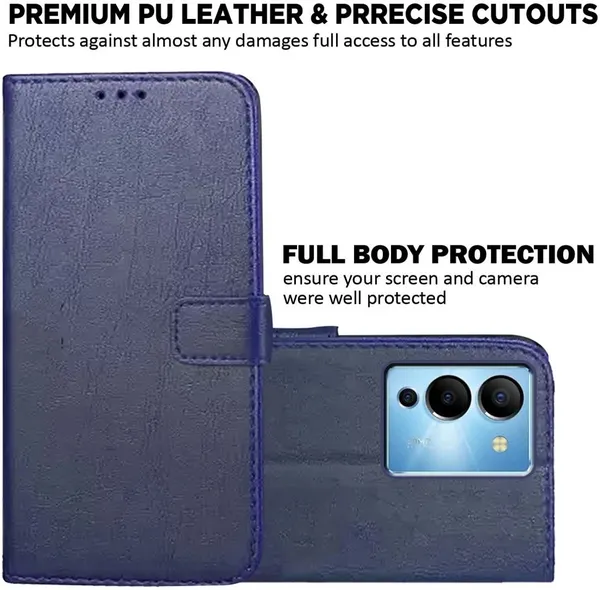 Blue_Artificial_Leather_Infinix_Note_12_Turbo_Back_Cover