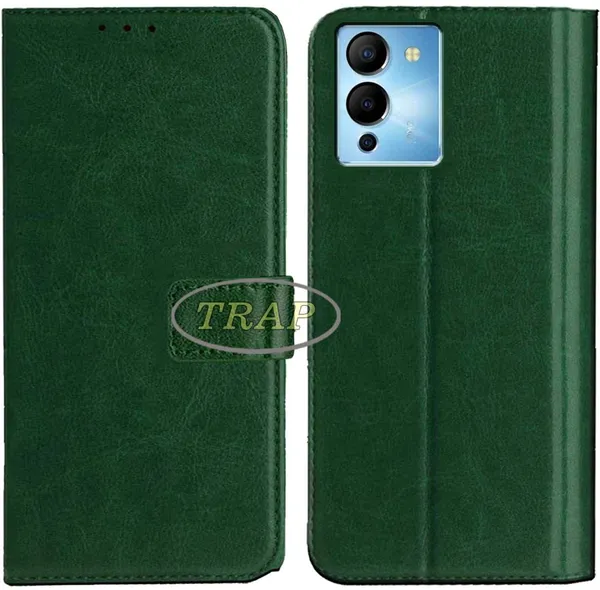 Green_Artificial_Leather_Infinix_Note_12_Turbo_Back_Cover