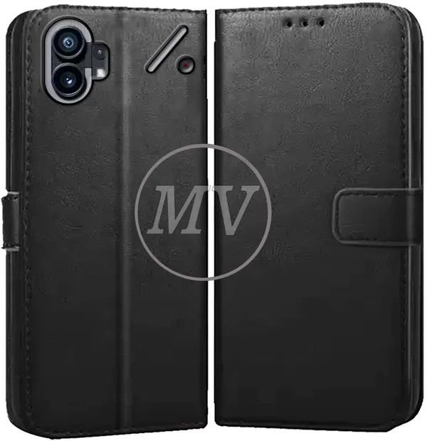 Black_Artificial_Leather_Nothing_Phone_1_Back_Cover