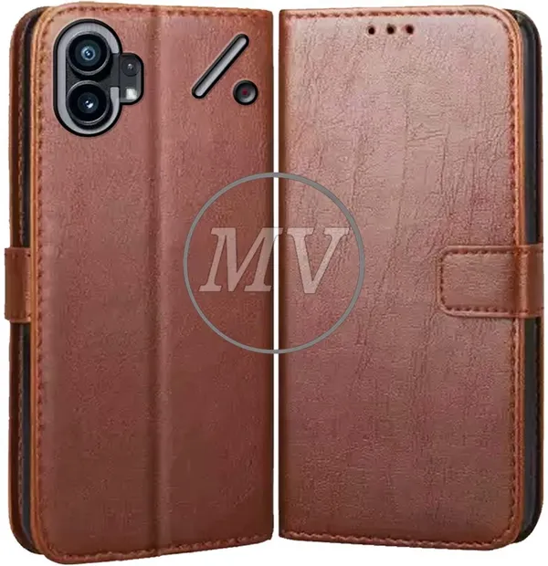 Brown_Artificial_Leather_Nothing_Phone_1_Back_Cover