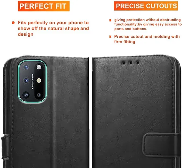 Black_Artificial_Leather_OnePlus_8T_Back_Cover