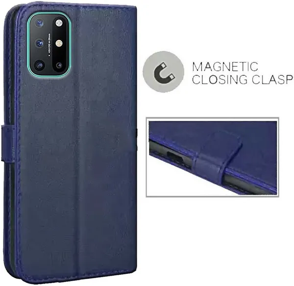 Blue_Artificial_Leather_OnePlus_8T_Back_Cover