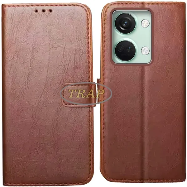 Brown_Artificial_Leather_OnePlus_Nord_3_Back_Cover