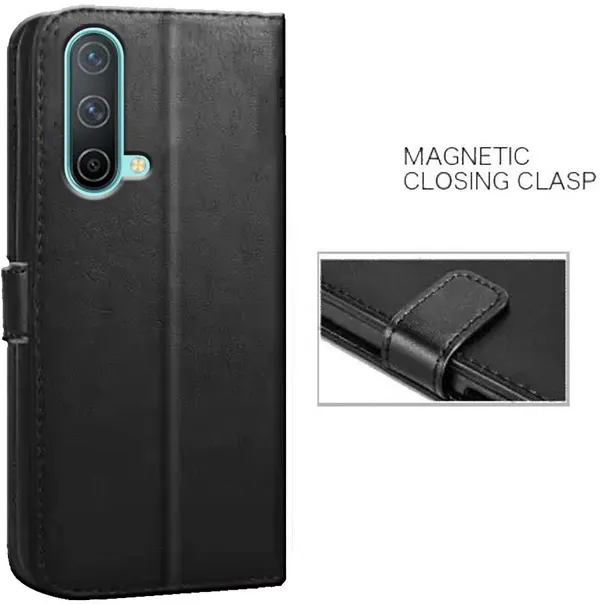 Black_Artificial_Leather_OnePlus_Nord_CE_5G_Back_Cover