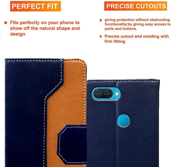 Multicolor_Artificial_Leather_Oppo_A12_Flip_Cover