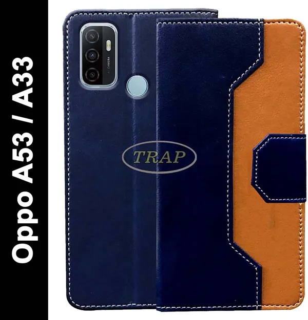 Multicolor_Artificial_Leather_Oppo_A33_Flip_Cover