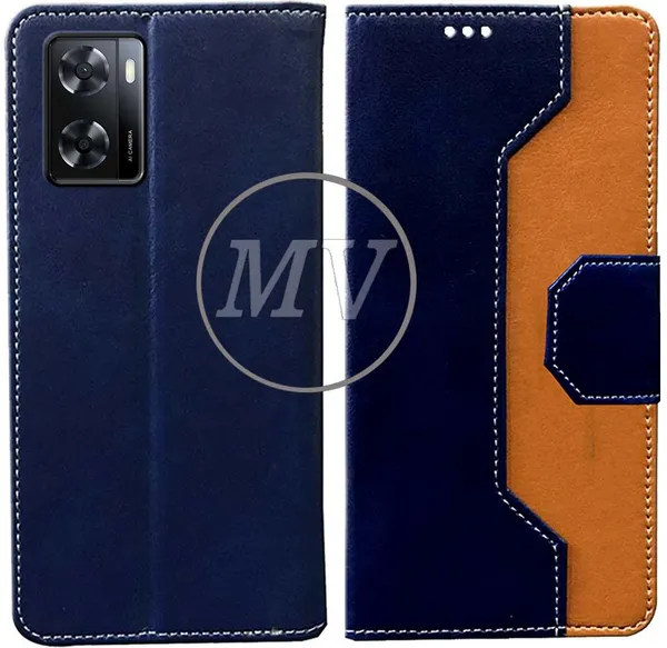 Multicolor_Artificial_Leather_Oppo_A57_2022_Back_Cover