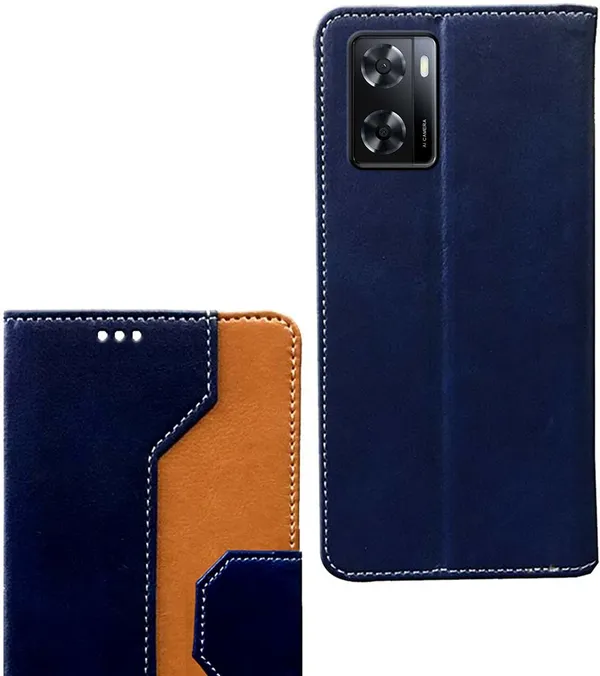 Multicolor_Artificial_Leather_Oppo_A57_2022_Back_Cover