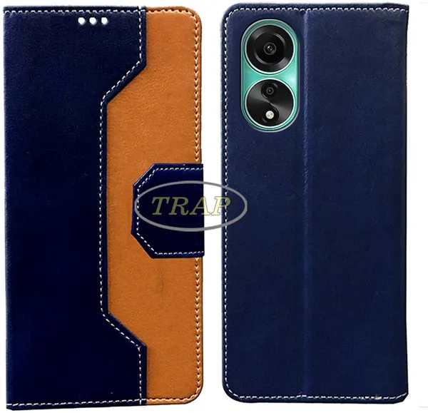 Multicolor_Artificial_Leather_Oppo_A78_4G_Back_Cover