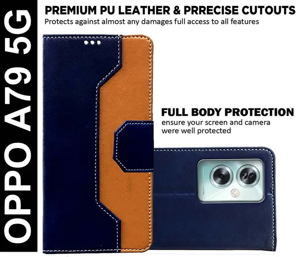 Multicolor_Artificial_Leather_Oppo_A79_5G_Back_Cover