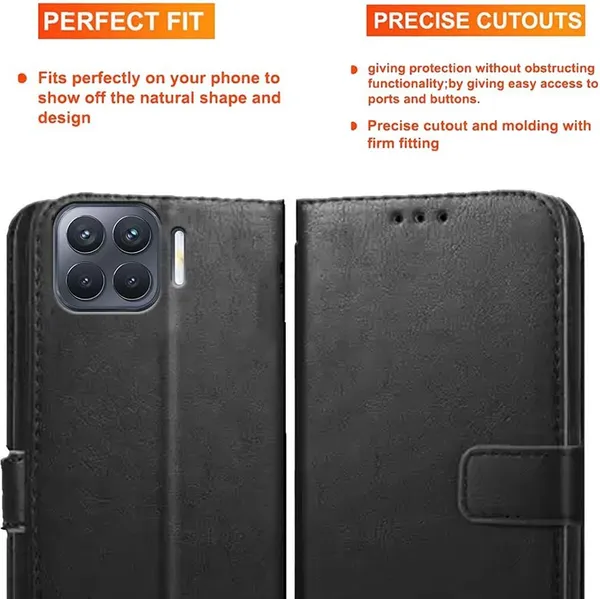 Black_Artificial_Leather_Oppo_A93_5G_Back_Cover