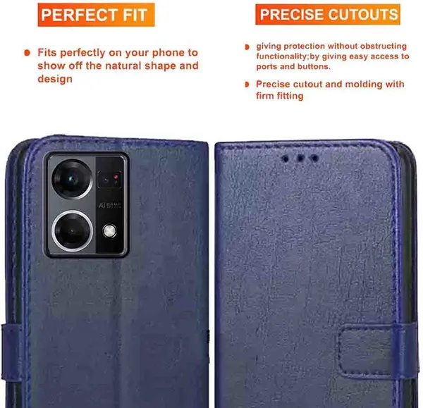 Blue_Artificial_Leather_Oppo_F21_Pro_Back_Cover