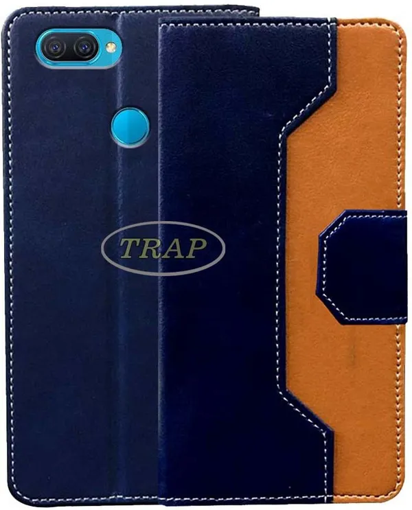 Multicolor_Artificial_Leather_Oppo_F9_Flip_Cover