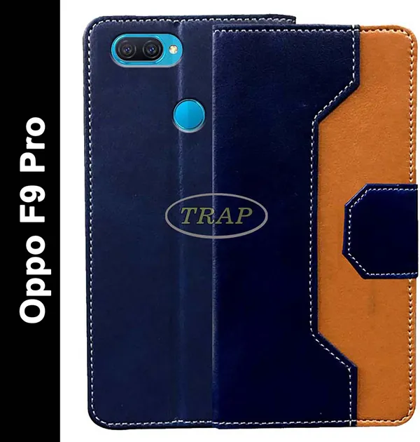 Multicolor_Artificial_Leather_OPPO_F9_Pro_Flip_Cover