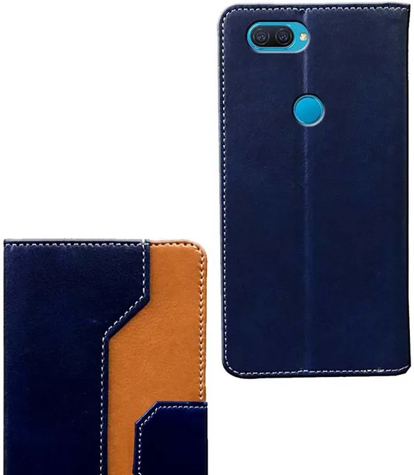 Multicolor_Artificial_Leather_OPPO_F9_Pro_Flip_Cover