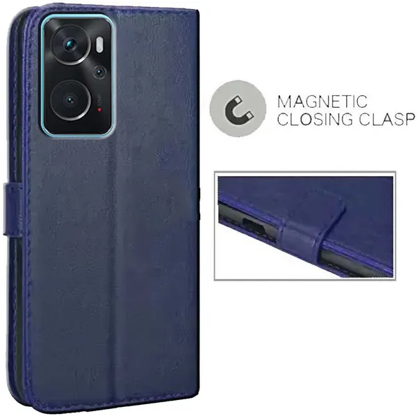 Blue_Artificial_Leather_Oppo_K10_Back_Cover