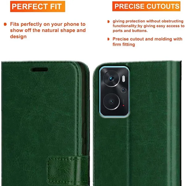 Green_Artificial_Leather_Oppo_K10_Back_Cover
