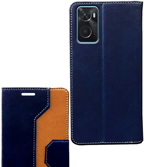 Multicolor_Artificial_Leather_Oppo_K10_Back_Cover