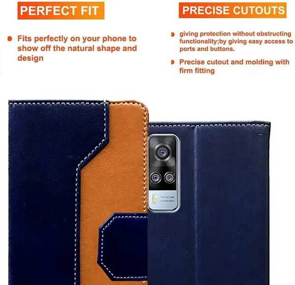 Multicolor_Artificial_Leather_Vivo_Y53S_Back_Cover