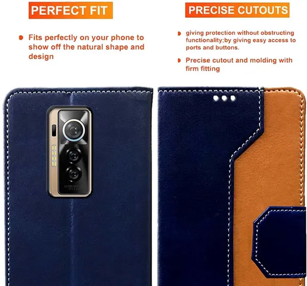 Multicolor_Artificial_Leather_Tecno_Phantom_X_Back_Cover