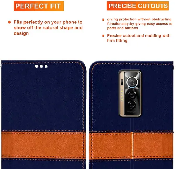 Multicolor_Artificial_Leather_Tecno_Phantom_X_Back_Cover