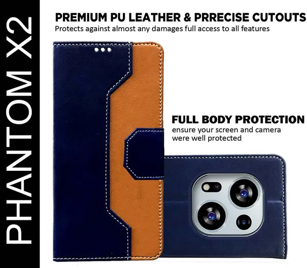 Multicolor_Artificial_Leather_Phantom_X2_Back_Cover