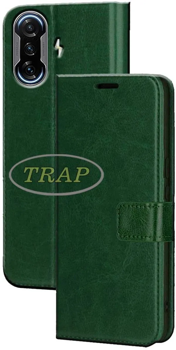 Green_Artificial_Leather_Poco_F3_GT_Back_Cover