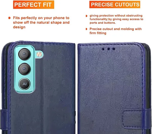 Blue_Artificial_Leather_Tecno_Pop_5_Lite_Back_Cover
