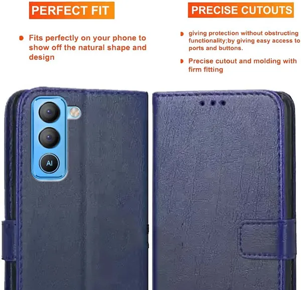 Blue_Artificial_Leather_Tecno_Pop_5_Pro_Back_Cover