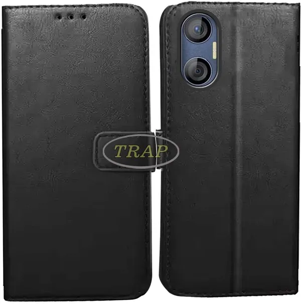 Black_Artificial_Leather_Tecno_Pova_Neo_5G_Back_Cover
