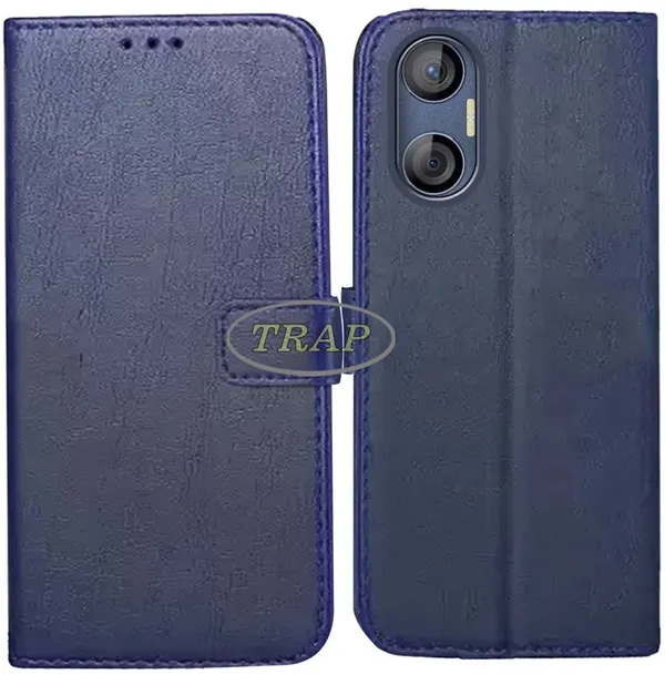 Blue_Artificial_Leather_Tecno_Pova_Neo_5G_Back_Cover