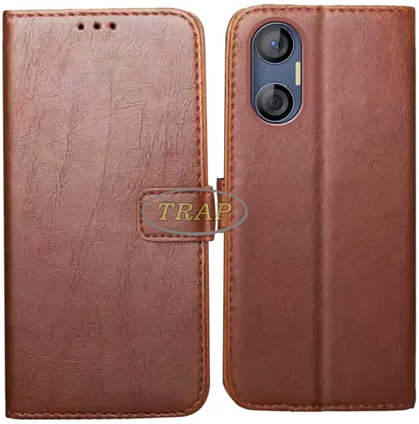 Brown_Artificial_Leather_Tecno_Pova_Neo_5G_Back_Cover