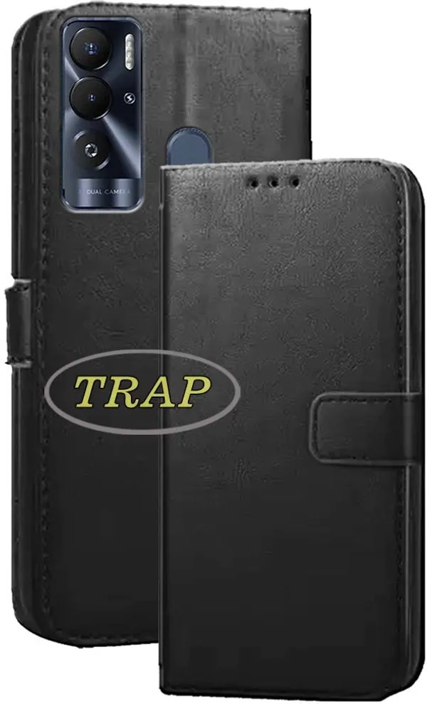 Black_Artificial_Leather_Tecno_Pova_Neo_Back_Cover