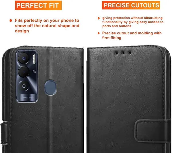 Black_Artificial_Leather_Tecno_Pova_Neo_Back_Cover