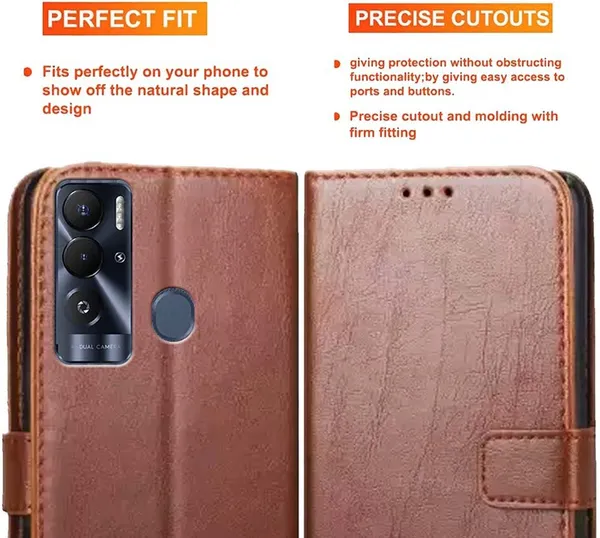 Brown_Artificial_Leather_Tecno_Pova_Neo_Back_Cover