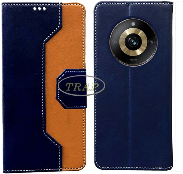 Multicolor_Artificial_Leather_Realme_11_Pro_5G_Flip_Cover