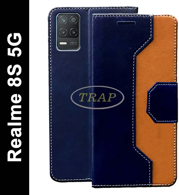 Multicolor_Artificial_Leather_Realme_8S_5G_Back_Cover