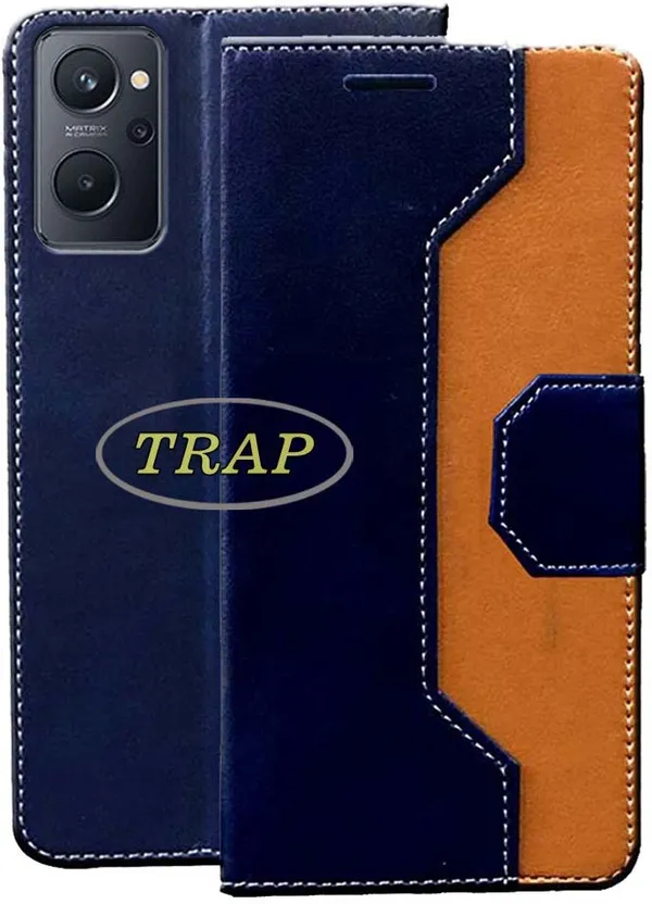 Multicolor_Artificial_Leather_Realme_9i_Back_Cover