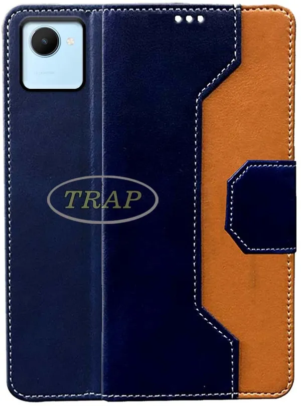 Multicolor_Artificial_Leather_Realme_C30S_Back_Cover