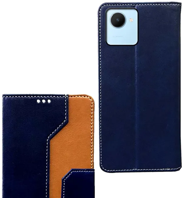 Multicolor_Artificial_Leather_Realme_C30S_Back_Cover
