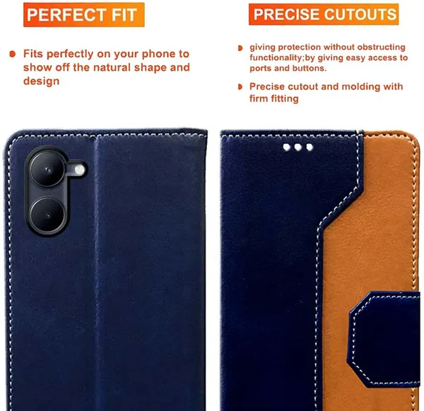 Multicolor_Artificial_Leather_Realme_C33_Back_Cover
