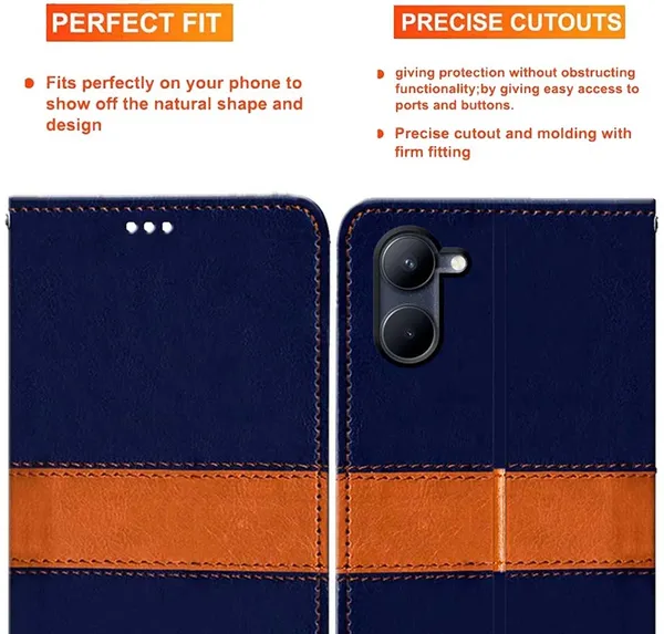 Multicolor_Artificial_Leather_Realme_C33_Back_Cover