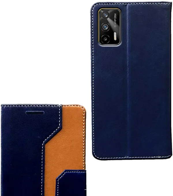 Multicolor_Artificial_Leather_Realme_GT_Back_Cover