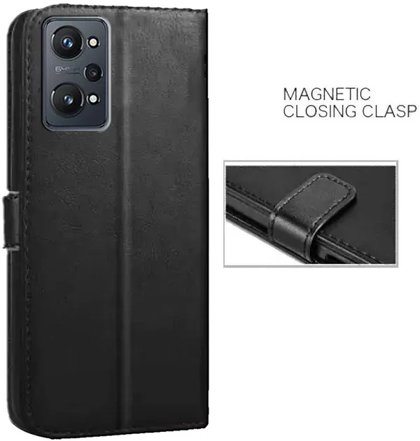 Black_Artificial_Leather_Realme_GT_Neo_2_Back_Cover