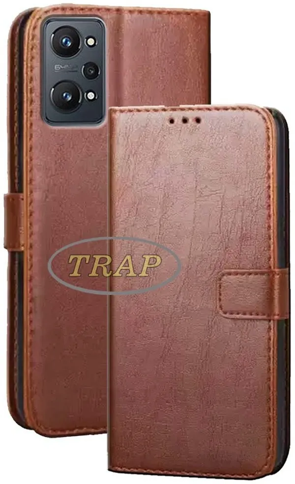 Brown_Artificial_Leather_Realme_GT_Neo_2_Back_Cover